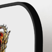 滑りやすいジョー保の穏やかな素晴らしい王冠 ピックルボールラケット (左詳細)