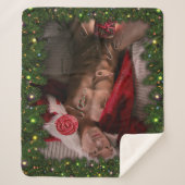 滑りやすいジョー男性の胸6パック胃むき出しの胴体 シェルパブランケット (正面)