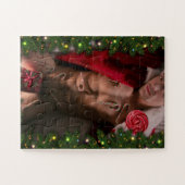 滑りやすいジョー男性の胸6パック胃むき出しの胴体 ジグソーパズル (横)