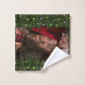 滑りやすいジョー男性の胸6パック胃むき出しの胴体 バスタオルセット (ウォッシュタオル)