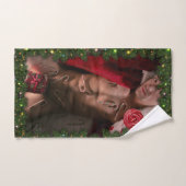 滑りやすいジョー男性の胸6パック胃むき出しの胴体 バスタオルセット (ハンドタオル)