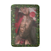 滑りやすいジョー男性の胸6パック胃むき出しの胴体 バスマット (正面縦)