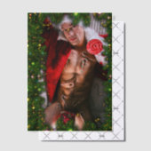 滑りやすいジョー男性の胸6パック胃むき出しの胴体 ベラム紙招待状 (オフセット (招待状))