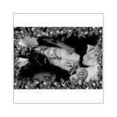 滑りやすいジョー男性の胸6パック胃むき出しの胴体 ラバースタンプ (インプリント)