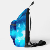 滑りやすいジョー芸術的のマ男らしン・ゲイプライドのGIF スリングバッグ (右)