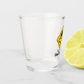 滑りやすい道路が濡れている ショットグラス (左)