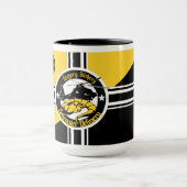 滑り易く滑りやすいヘリコプター配達ANCAP マグカップ (中央)