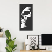 滑り落ちる ポスター (ホームオフィス)