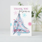 「滑り込む」誕生日パーティーありがとう サンキューカード (スタンド正面)