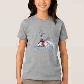 滑り降り トライブレンドＴシャツ (正面)