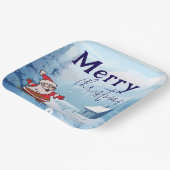 滑り雪 ペーパープレート (傾斜あり)