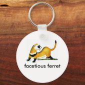 滑稽なフェレット キーホルダー (正面)