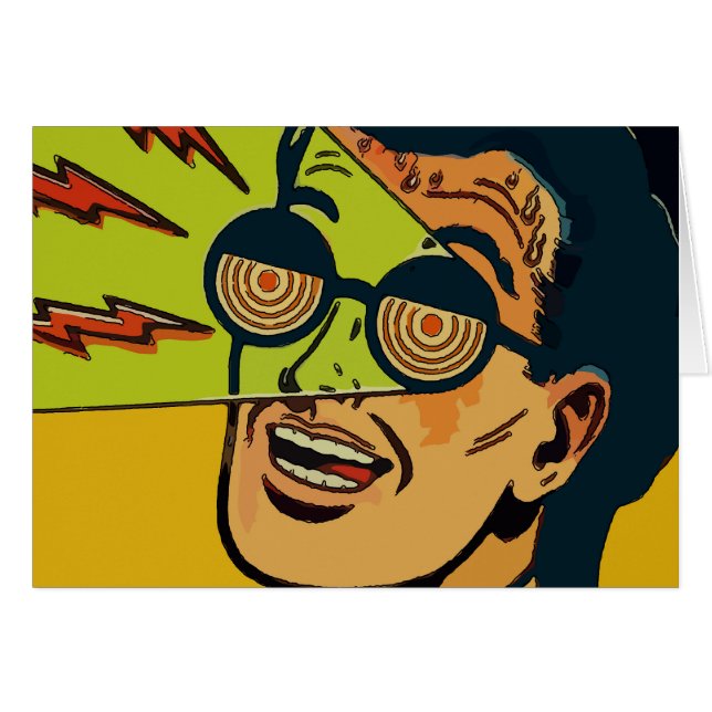 滑稽な眼鏡屋 (正面横)