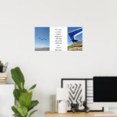 滑空つるポスター ポスター (ホームオフィス)