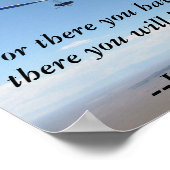 滑空つる飛行 ポスター (角)