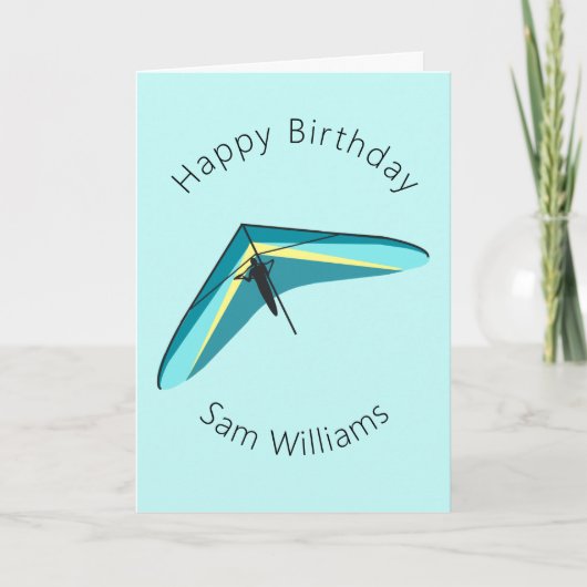 滑空つる カード (正面)