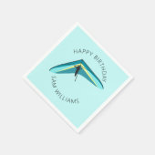 滑空つる スタンダードカクテルナプキン (角)