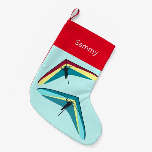 滑空つる スモールクリスマスストッキング (正面 (吊り時))