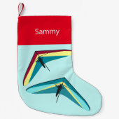 滑空つる スモールクリスマスストッキング (正面)