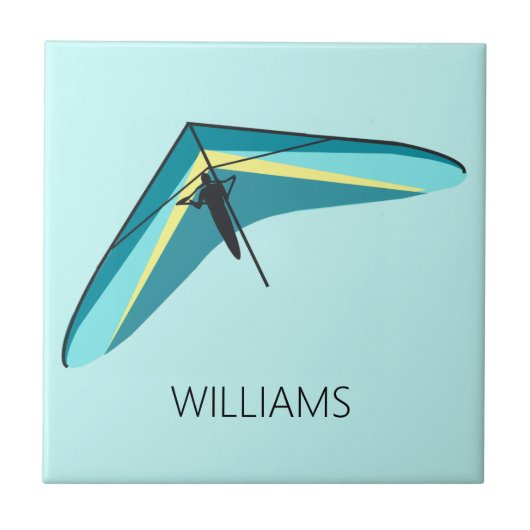 滑空つる タイル (正面)