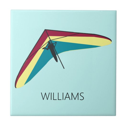 滑空つる タイル (正面)