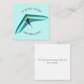 滑空つる ノートカード (正面/裏面)