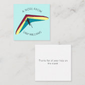 滑空つる ノートカード (正面/裏面)