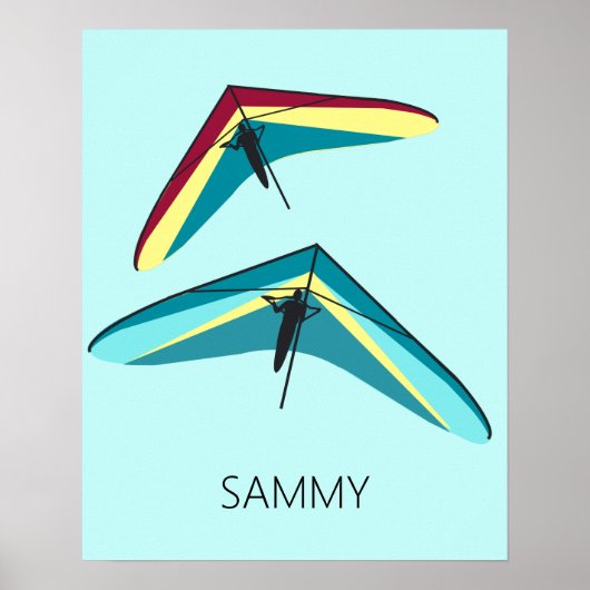 滑空つる ポスター (正面)