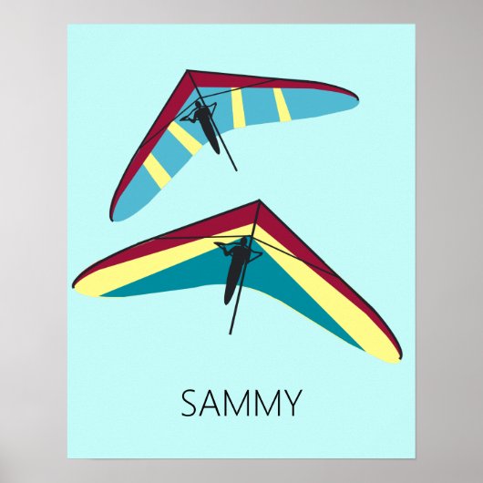 滑空つる ポスター (正面)