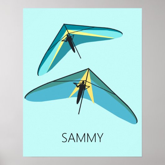 滑空つる ポスター (正面)