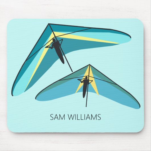 滑空つる マウスパッド (正面)