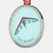 滑空つる メタルオーナメント (左)