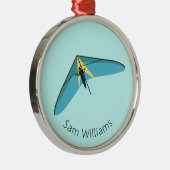 滑空つる メタルオーナメント (右)