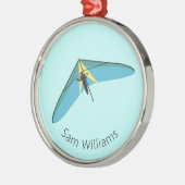 滑空つる メタルオーナメント (左)