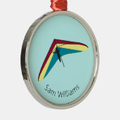 滑空つる メタルオーナメント (右)