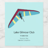 滑空つる ワインラベル (シングルラベル)