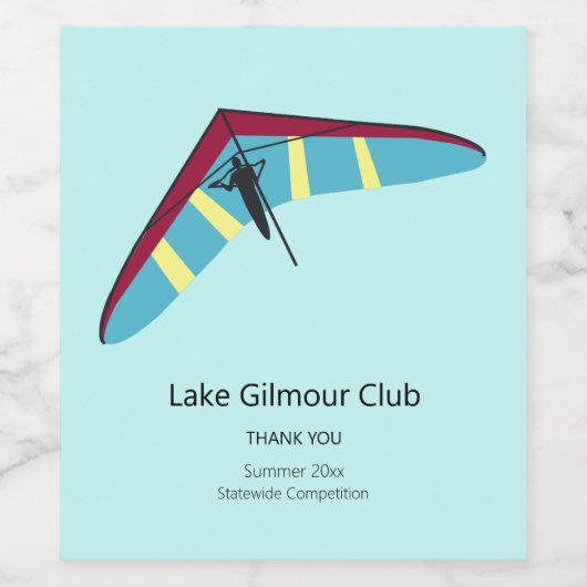 滑空つる ワインラベル (シングルラベル)