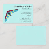 滑空つる 名刺 (正面/裏面)