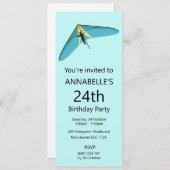 滑空つる 招待状 (正面/裏面)