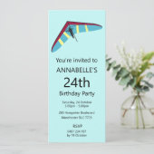 滑空つる 招待状 (スタンド正面)