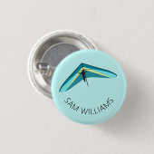 滑空つる 缶バッジ (正面&裏面)