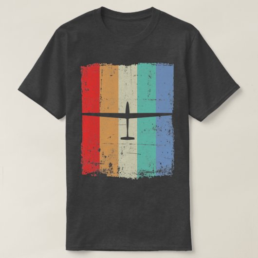 滑空機ソアリングパイロット(9) Tシャツ (デザイン正面)