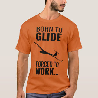 滑空機パイロット滑空機パイロット贈与アイディア Tシャツ