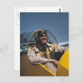 滑空機パイロット, 1942 ポストカード (正面/裏面)