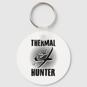 滑空機パイロット Gliding Thermic Gift キーホルダー