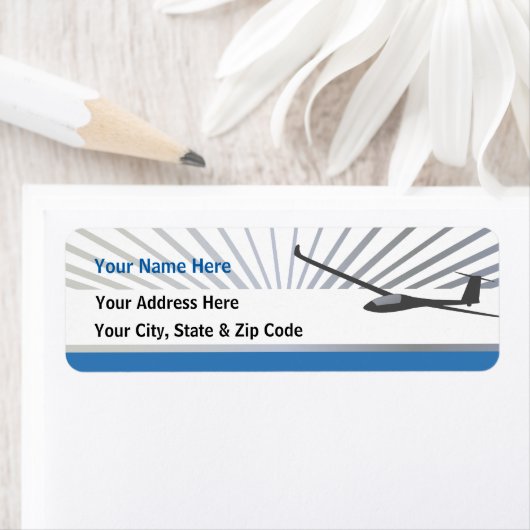 滑空機用航空機 ラベル (インサイチュ)