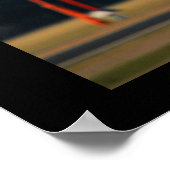 滑空機着陸 ポスター (角)