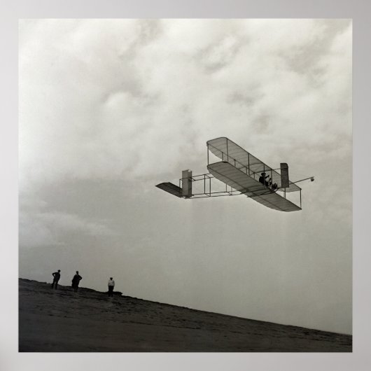 滑空機試験航空運送ライト兄弟 ポスター (正面)