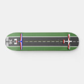 滑空機1-26曳航 スケートボード (横)