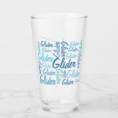 滑空機 タンブラーグラス (裏面)